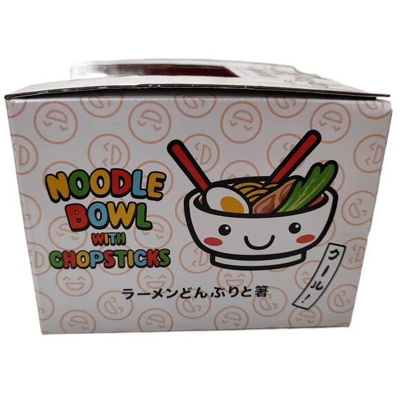 Mad Engine Hello Kitty Ramen Bowl with Chopsticks - RARE - Picture 3 of 5